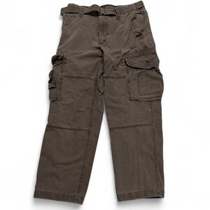 Vintage Old Navy Cargo Utility 3D Pockets Belted 2004 Baggy Faded 30X30